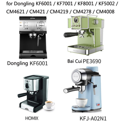 เครื่องชงกาแฟโลหะผสมสังกะสี DL-1 ที่จับก้นลึกสำหรับ Dongling สไตล์:, Plastic, Black Rosewood, Red Gem, Black Rosewood Buckle, Red Gem Curved, Red Rosewood Straight, Red Gem Without Buckle, Bamboo Without Buckle