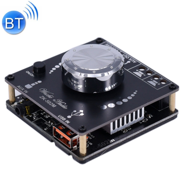 ZK-502M สเตอริโอบลูทูธเครื่องขยายเสียงดิจิตอลเมนบอร์ด, ZK-502M
