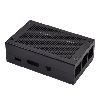 กล่องระบายความร้อนเปลือกอลูมิเนียมอัลลอยด์สำหรับ Raspberry Pi 3 รุ่น B Pi 2/B +, Black, Silver