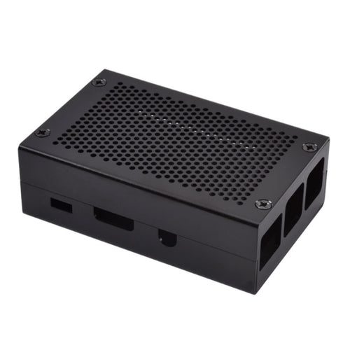 กล่องระบายความร้อนเปลือกอลูมิเนียมอัลลอยด์สำหรับ Raspberry Pi 3 รุ่น B Pi 2/B +, Black, Silver