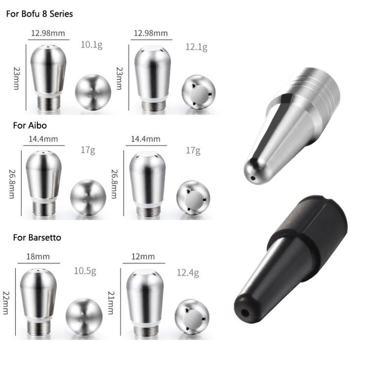 เครื่องชงกาแฟ หัวพ่นไอน้ำ, For Breville 8 Series, Style: 4 Holes, For Breville 8 Series, Style: 3 Holes, For Most Model, Style: 3 Holes, For Most Model, Style: 4 Holes, For Barsetto, Style: 3 Holes, For Barsetto, Style: 4 Holes                         ...