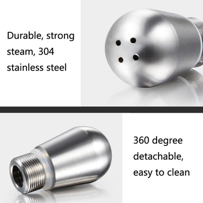 เครื่องชงกาแฟ หัวพ่นไอน้ำ, For Breville 8 Series, Style: 4 Holes, For Breville 8 Series, Style: 3 Holes, For Most Model, Style: 3 Holes, For Most Model, Style: 4 Holes, For Barsetto, Style: 3 Holes, For Barsetto, Style: 4 Holes                         ...