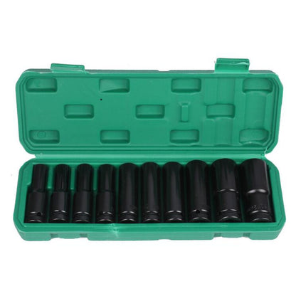 ประแจหกเหลี่ยมภายในและภายนอกซ่อมรถยนต์ Wind Cannon Sleeve, 10 In 1 With Curved Rod, 10 In 1 Extension Sleeve, 15 In 1 Extension Sleeve, 20 In 1 Extension Sleeve