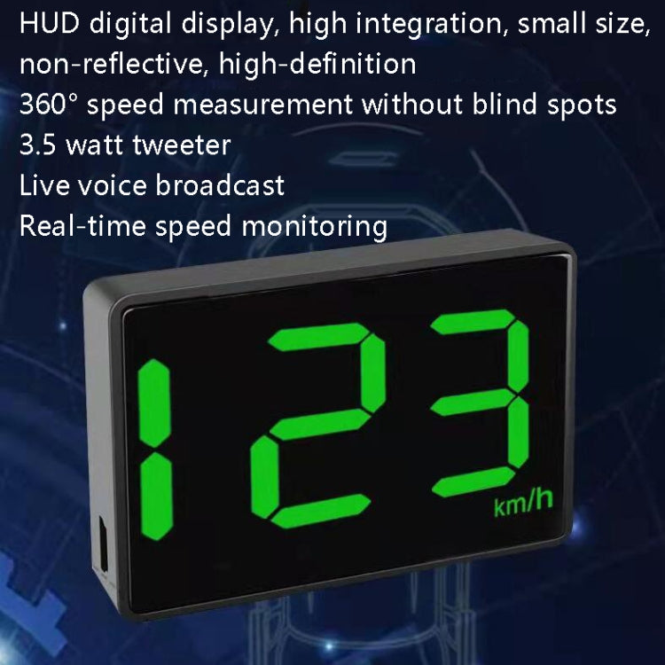 Y02 HUD สมาร์ทบลูทูธ GPS Universal Dog ยานยนต์ Speedometer, Y02 HUD