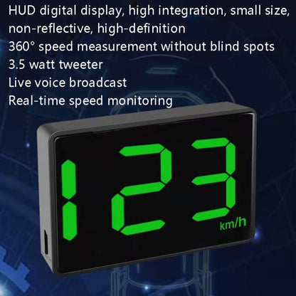 Y02 HUD สมาร์ทบลูทูธ GPS Universal Dog ยานยนต์ Speedometer, Y02 HUD