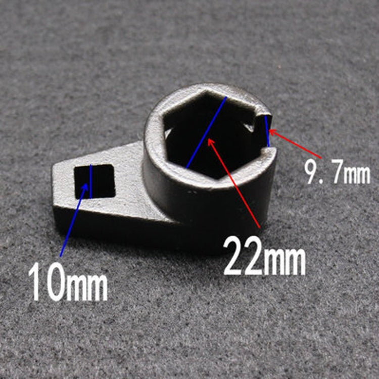 2 PCS 22mm รถ เซนเซอร์ออกซิเจน แขน ถอดประแจ เครื่องมือ, Wrench