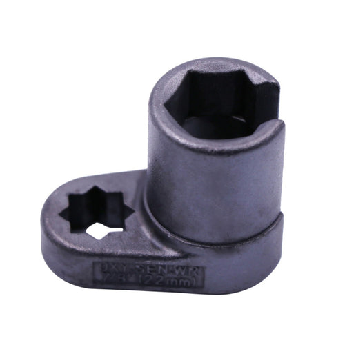 ประแจถอดปลอกเซนเซอร์ออกซิเจนในรถยนต์ 22 มม, 1/2 inch Plum Angle Wrench