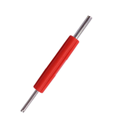 20 PCS Valve Core Wrench Key Car Air Conditioning Wheel Tyre Air Mouth Dual-Use Switch Tool, Valve Core Wrench Key