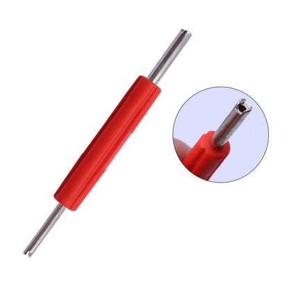 20 PCS Valve Core Wrench Key Car Air Conditioning Wheel Tyre Air Mouth Dual-Use Switch Tool, Valve Core Wrench Key
