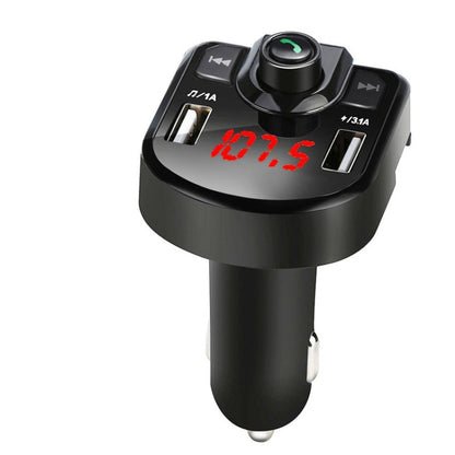 M9 Car Bluetooth MP3 เครื่องชาร์จในรถยนต์แบบ Dual USB, M9
