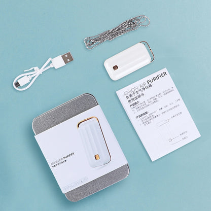 เครื่องฟอกอากาศไอออนลบแบบแขวนคอ, Hanging Neck Air Purifier