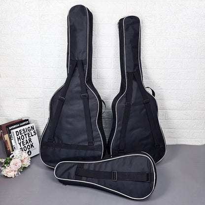 กระเป๋าเป้สะพายหลังผ้า Oxford Cotton, Spec:, For 38 inch Guitar, For 21 inch Ukulele, For 23 inch Ukulele