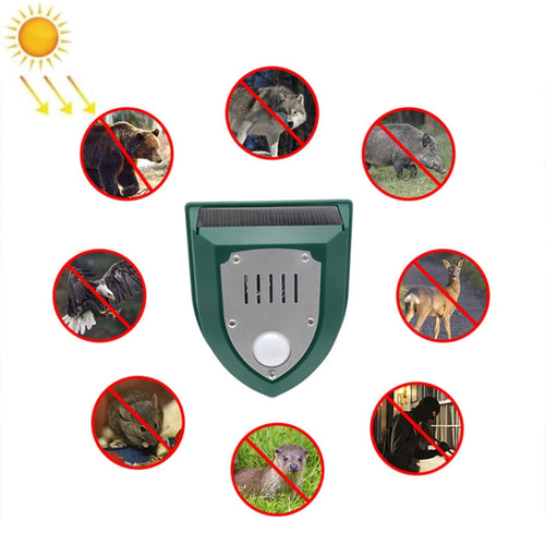 N911M Solar Rouse Alarm Lamp อินฟาเรด Induction Animal Drive, N911M