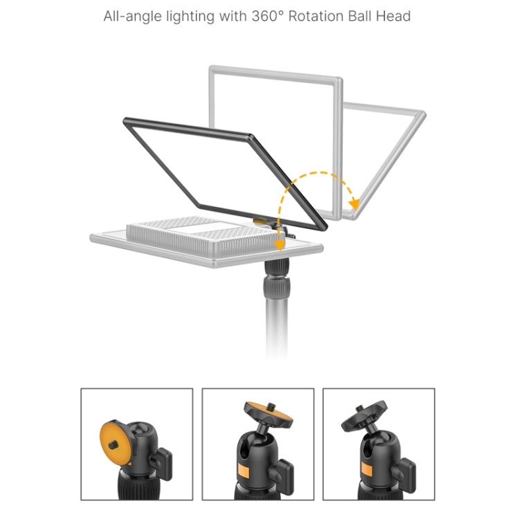 Vijim LS02 Live Desktop Extension Arm Light Stand สำหรับกล้อง Ring Light DSLR, Vijim LS02