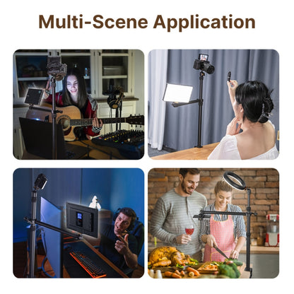 Vijim LS02 Live Desktop Extension Arm Light Stand สำหรับกล้อง Ring Light DSLR, Vijim LS02