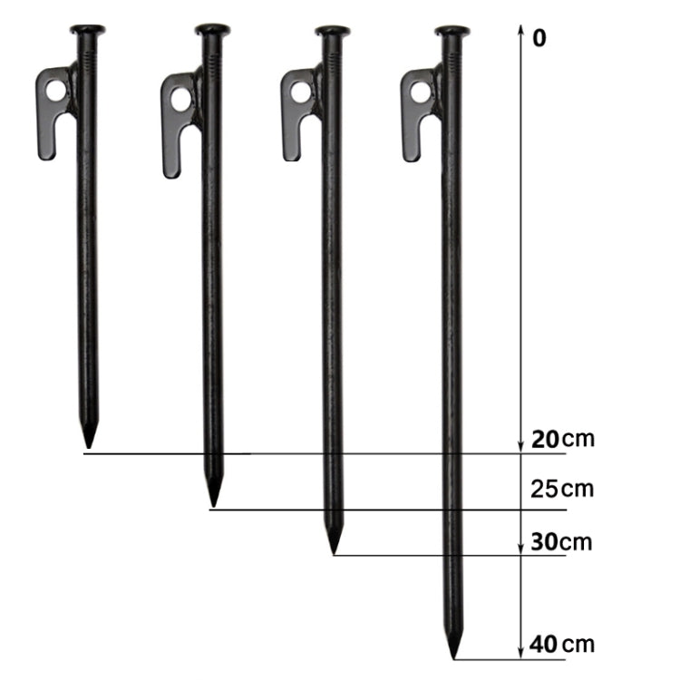 ตะปูยึดหลังคากันลมตั้งแคมป์กลางแจ้ง, 4 PCS 20cm, 6 PCS 20cm, 8 PCS 20cm, 10 PCS 20cm, 4 PCS 25cm, 6 PCS 25cm, 8 PCS 25cm, 10 PCS 25cm, 4 PCS 30cm, 6 PCS 30cm, 8 PCS 30cm, 10 PCS 30cm, 4 PCS 40cm, 6 PCS 40cm, 8 PCS 40cm, 10 PCS 40cm