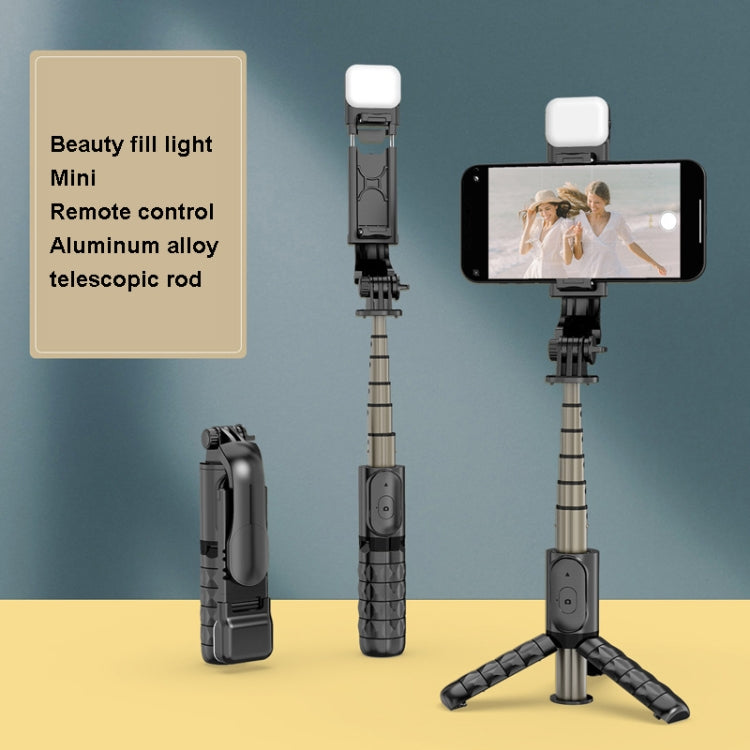 Mini Selfie Stick แบบบูรณาการมัลติฟังก์ชั่น Bluetooth Selfie, ข้อมูลจำเพาะ:, Q10S 70cm With Fill Light, Q11 74CM Without Fill Light, Q10 68CM Without Fill Light
