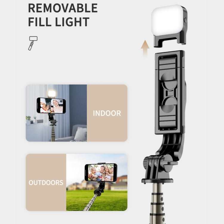 Mini Selfie Stick แบบบูรณาการมัลติฟังก์ชั่น Bluetooth Selfie, ข้อมูลจำเพาะ:, Q10S 70cm With Fill Light, Q11 74CM Without Fill Light, Q10 68CM Without Fill Light