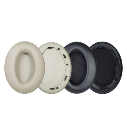 2 PCS หนังหูฟัง Earmuffs สำหรับ Sony 1000XM4, Black with Snap, Champagne with Snap, Black Protein Skin No Snap, Black Lambskin No Snap, Champagne Lambskin No Snap