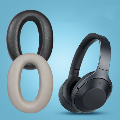 2 PCS หนังหูฟัง Earmuffs สำหรับ Sony 1000XM4, Black with Snap, Champagne with Snap, Black Protein Skin No Snap, Black Lambskin No Snap, Champagne Lambskin No Snap
