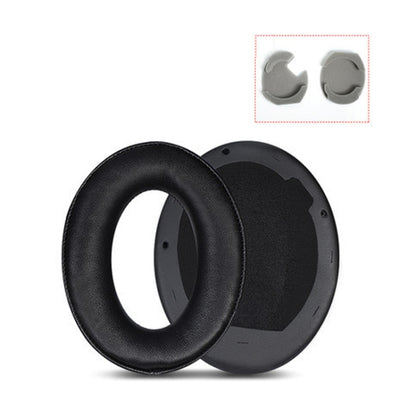 2 PCS หนังหูฟัง Earmuffs สำหรับ Sony 1000XM4, Black with Snap, Champagne with Snap, Black Protein Skin No Snap, Black Lambskin No Snap, Champagne Lambskin No Snap