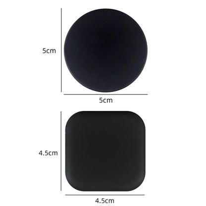 แผ่นซิลิโคนป้องกันการชนกันเงียบ 20 ชิ้นสำหรับมือจับประตู, 5cm Round Green, 4.5cm Square Gray, 4.5cm Square Pink, 4.5cm Square Green, 4.5cm Square White, 4.5cm Square Black