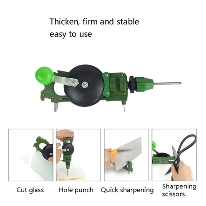 เครื่องเจาะรูแบบใช้มือแก้วเครื่องเหลาแบบมือถือเครื่องมือในครัวเรือน, Hand-Operated Hole Puncher