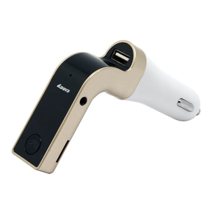 G7 เครื่องเล่น MP3 Bluetooth FM แบบแฮนด์ฟรีในรถยนต์, G7 Gold, G7 Silver, G7 Black, G7 Pink, G7 Rose Gold