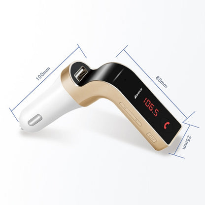 G7 เครื่องเล่น MP3 Bluetooth FM แบบแฮนด์ฟรีในรถยนต์, G7 Gold, G7 Silver, G7 Black, G7 Pink, G7 Rose Gold