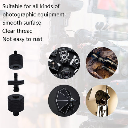 อะแดปเตอร์สกรู 4 ชิ้น, A18 1/4 Female to M4 Male Screw, A19 1/4 Female to M5 Male  Screw, A20 1/4 Female to M6 Male  Screw, A21 1/4 Female to M8 Male  Screw, A22 1/4 Female to M10 Male  Screw, A23 1/4 Female to M12 Male  Screw                          ...