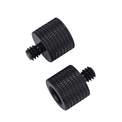 อะแดปเตอร์สกรู 10 ชิ้น, 3/8 Female to 1/4 Male  Screw(Black), 3/8 Female to 1/4 Male  Screw(Blue), 3/8 Female to 1/4 Male  Screw(Red), 1/4 Female to 3/8 Male Screw (Black), 1/4 Female to 3/8 Male Screw (Blue), 1/4 Female to 3/8 Male Screw (Red)