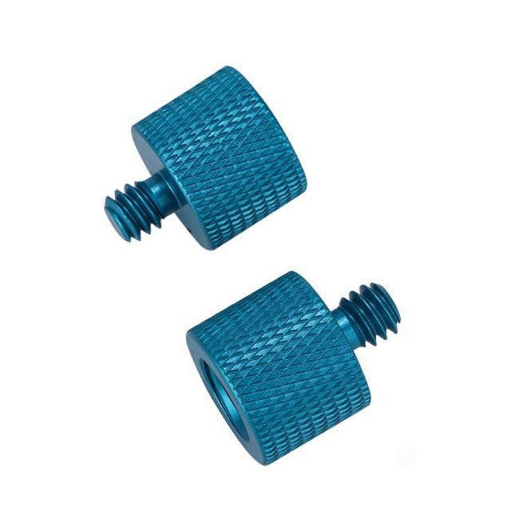 อะแดปเตอร์สกรู 10 ชิ้น, 3/8 Female to 1/4 Male  Screw(Black), 3/8 Female to 1/4 Male  Screw(Blue), 3/8 Female to 1/4 Male  Screw(Red), 1/4 Female to 3/8 Male Screw (Black), 1/4 Female to 3/8 Male Screw (Blue), 1/4 Female to 3/8 Male Screw (Red)