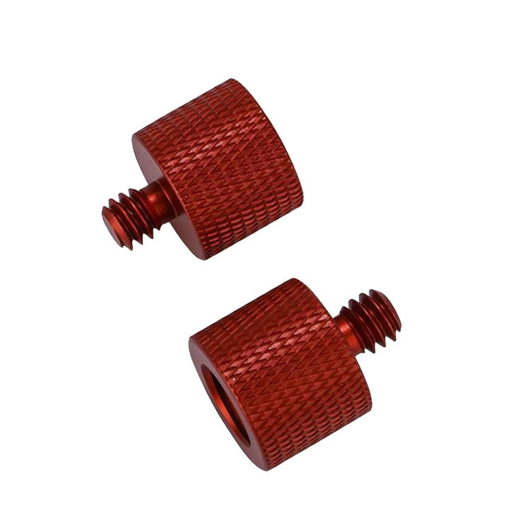 อะแดปเตอร์สกรู 10 ชิ้น, 3/8 Female to 1/4 Male  Screw(Black), 3/8 Female to 1/4 Male  Screw(Blue), 3/8 Female to 1/4 Male  Screw(Red), 1/4 Female to 3/8 Male Screw (Black), 1/4 Female to 3/8 Male Screw (Blue), 1/4 Female to 3/8 Male Screw (Red)