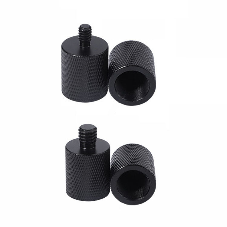 สกรูอะแดปเตอร์ไมโครโฟน 2 ชิ้น, F1 5/8-27 Female to 1/4 Male Screw, F10 5/8-27  Female to 3/8 Male Screw