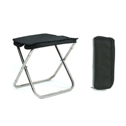 สตูลตกปลาแบบพับได้แบบพกพากลางแจ้ง, Fishing Stool(Black), Fishing Stool(Blue)