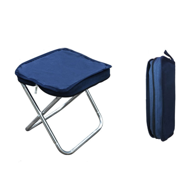 สตูลตกปลาแบบพับได้แบบพกพากลางแจ้ง, Fishing Stool(Black), Fishing Stool(Blue)