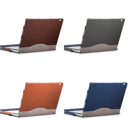 แขนป้องกันแล็ปท็อปหนัง PU, For Microsoft Surface Book 1 13.5 inches, For Microsoft Surface Book 2 13.5 inches, For Microsoft Surface Book 2 15 inches, For Microsoft Surface Book 3 13.5 inches, For Microsoft Surface Book 3 15 inches