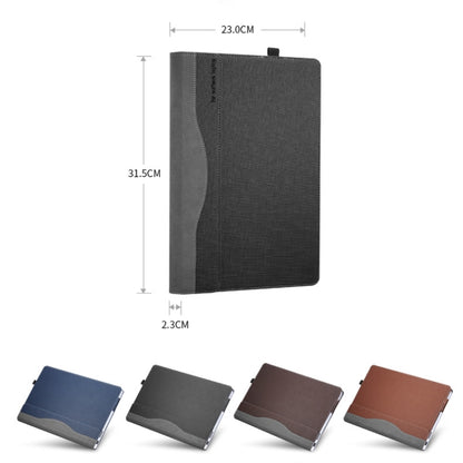 ปลอกแล็ปท็อปหนัง PU มัลติฟังก์ชั่นขนาด 13.5 นิ้ว, For Microsoft Surface 1/2/3/4