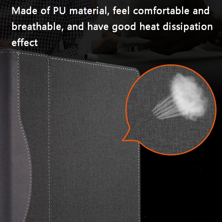 ปลอกแล็ปท็อปหนัง PU มัลติฟังก์ชั่นขนาด 13.5 นิ้ว, For Microsoft Surface 1/2/3/4