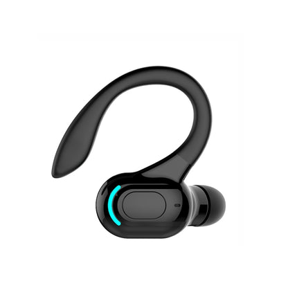 F8 Bluetooth 5.1 หูฟังสเตอริโอไร้สายแบบติดหู, Single Earphone (Black), Single Earphone (White), Single Earphone (Black+Red), Single Earphone (Black+Blue), Single Earphone (Black+Green)