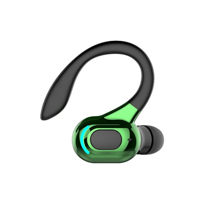 F8 Bluetooth 5.1 หูฟังสเตอริโอไร้สายแบบติดหู, Single Earphone (Black), Single Earphone (White), Single Earphone (Black+Red), Single Earphone (Black+Blue), Single Earphone (Black+Green)