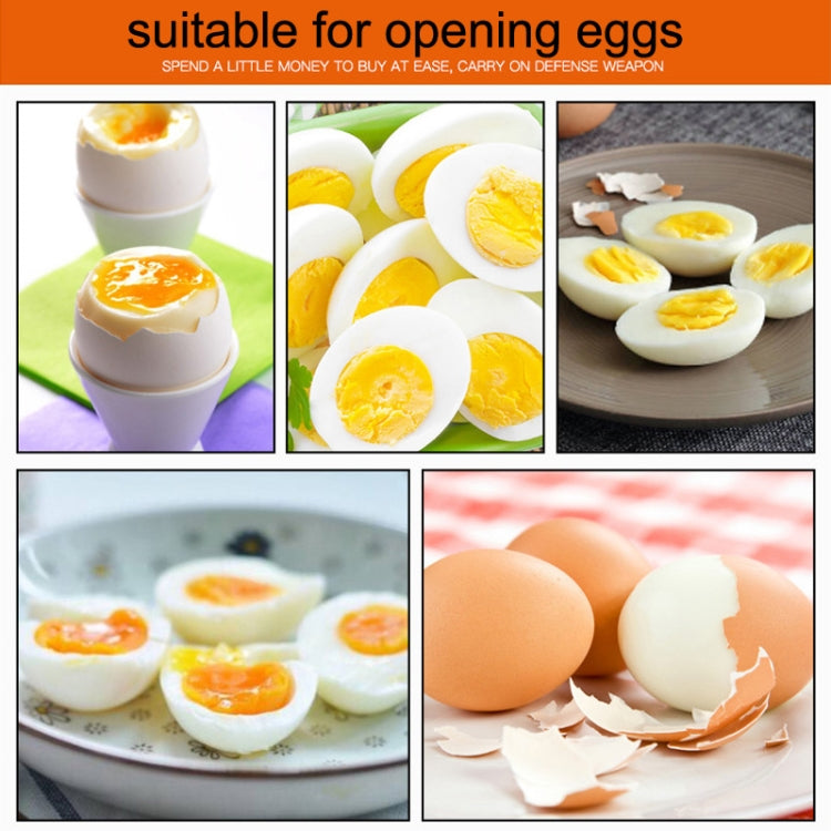 2 ชิ้น GB098 304 ที่เปิดไข่สแตนเลส, Steel Egg Opener