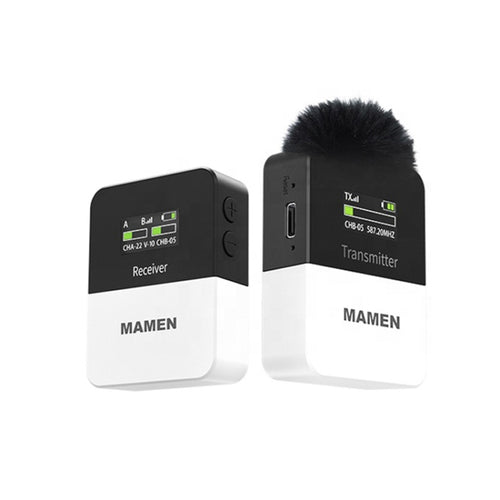 MAMEN KT-W1 ไมโครโฟนกล้องถอยหลังเดี่ยวแบบสด ข้อมูลจำเพาะ:, 1 in 1, 2 in 1