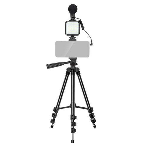 KIT-05LM ชุดขาตั้งกล้องไฟ LED ถ่ายวิดีโอถ่ายทอดสด