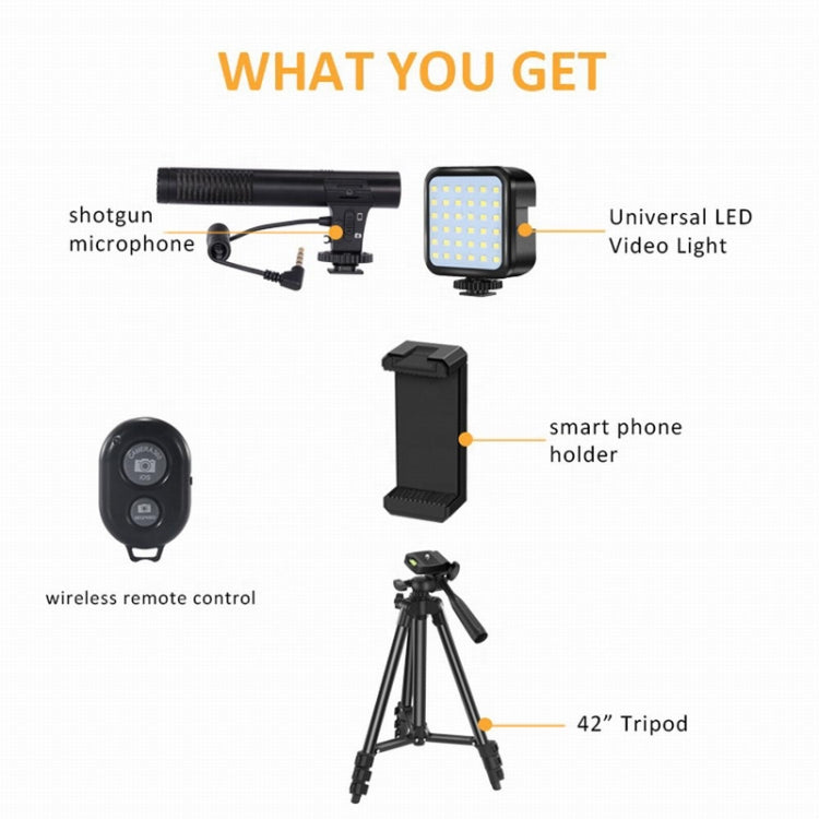KIT-05LM ชุดขาตั้งกล้องไฟ LED ถ่ายวิดีโอถ่ายทอดสด