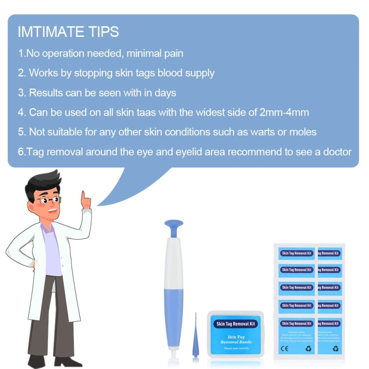 เครื่องมือกำจัดแท็กผิวหนังสำหรับแท็กผิวหนังขนาด 2 มม. - 4 มม, Skin Tag Removal Tool