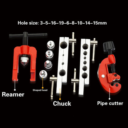 HONGDA เครื่องปรับอากาศรถยนต์ท่อทองแดงท่ออลูมิเนียม Expander, 8 In 1 / Set