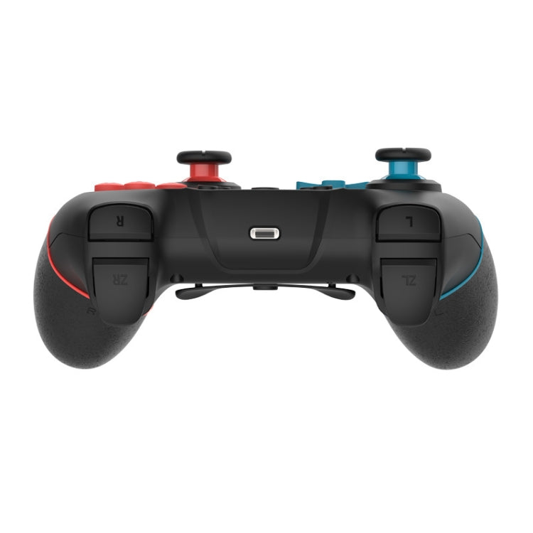 แป้นเกมบลูทูธไร้สายพร้อมการเขียนโปรแกรมมาโครสำหรับ Switch Pro, Left Blue Right Green