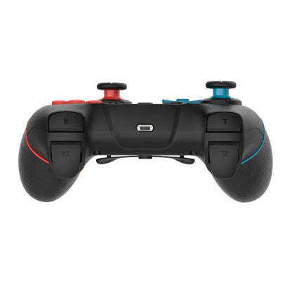 แป้นเกมบลูทูธไร้สายพร้อมการเขียนโปรแกรมมาโครสำหรับ Switch Pro, Left Blue Right Green