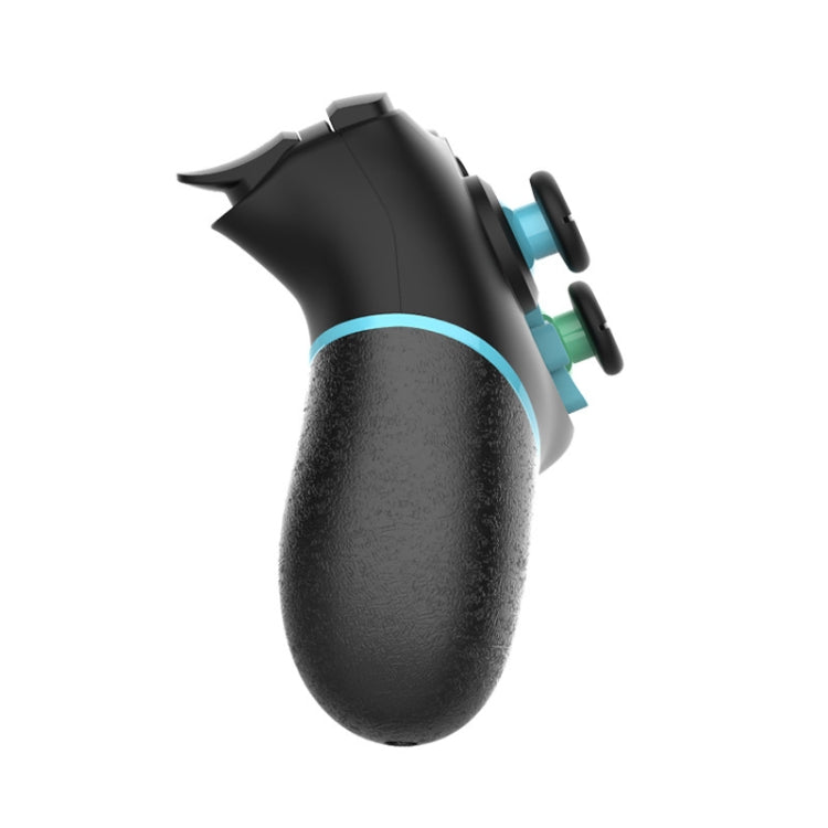 แป้นเกมบลูทูธไร้สายพร้อมการเขียนโปรแกรมมาโครสำหรับ Switch Pro, Left Blue Right Green
